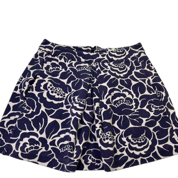 Boden Dresses & Skirts - Boden Women's Petite Size 4 Petite Multicolor Floral A-Line Pleated Mini Skirt